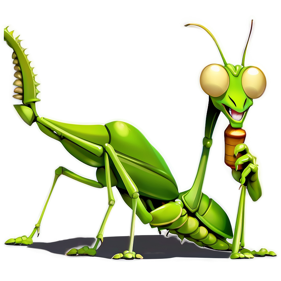 Cartoon Praying Mantis Png 06122024