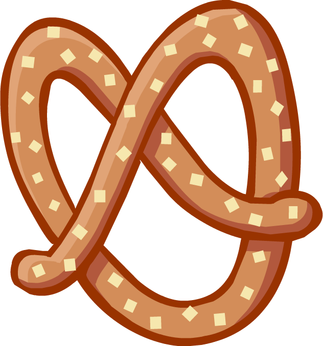 Cartoon Pretzel Illustration