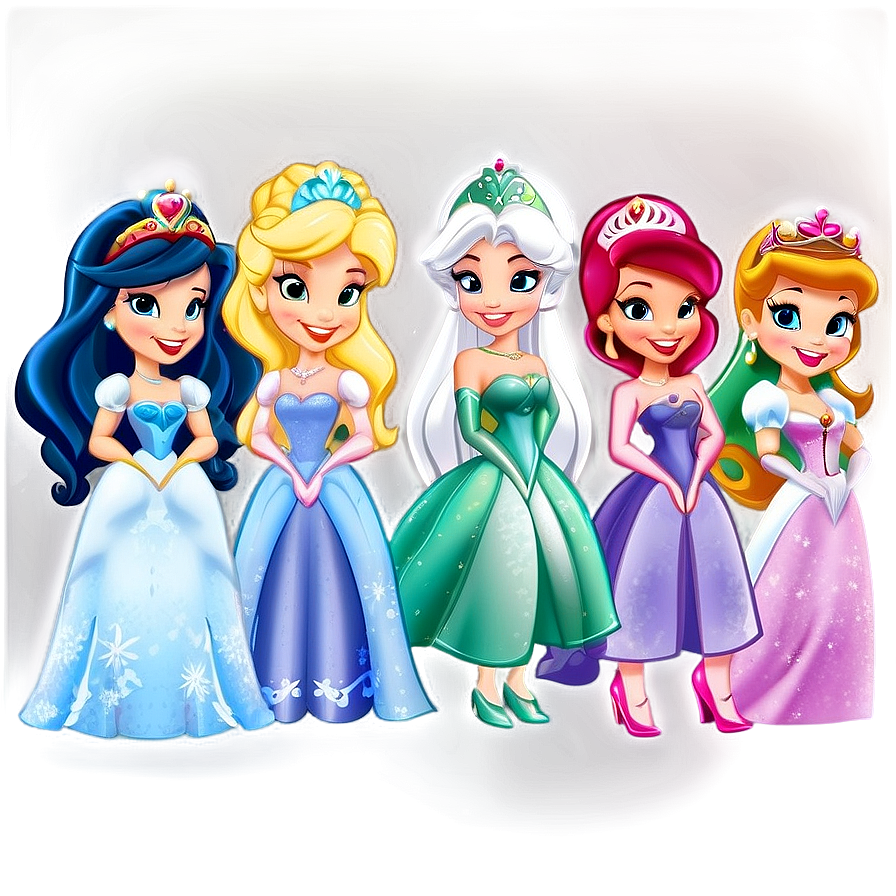 Cartoon Princesses Png Dnb71