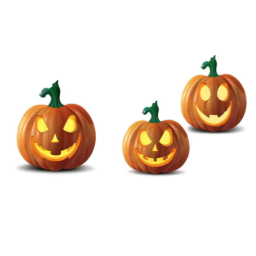 Cartoon Pumpkin Face Image Png Pob