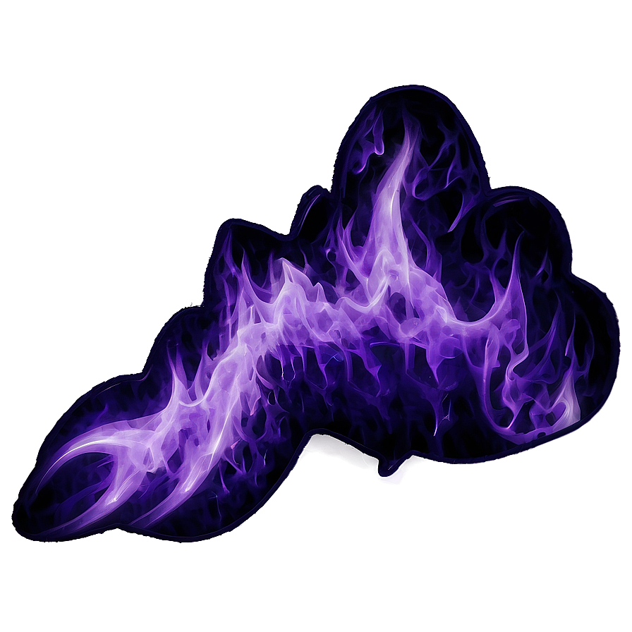 Cartoon Purple Fire Png 83