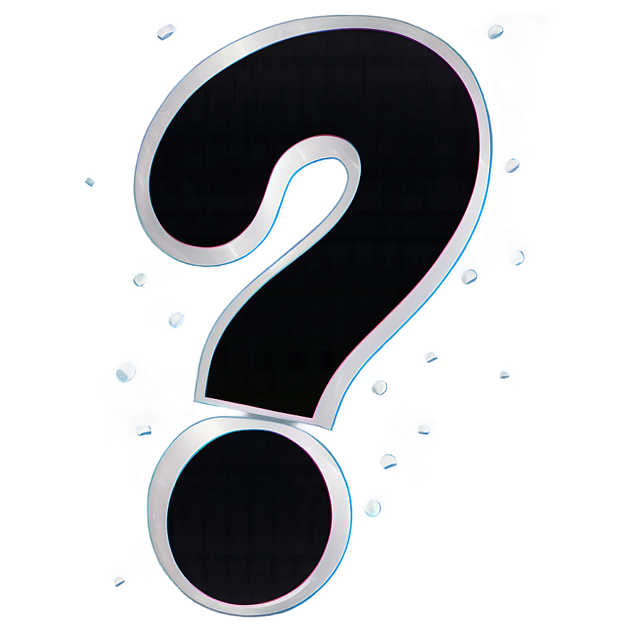 Cartoon Question Mark Transparent Png 17