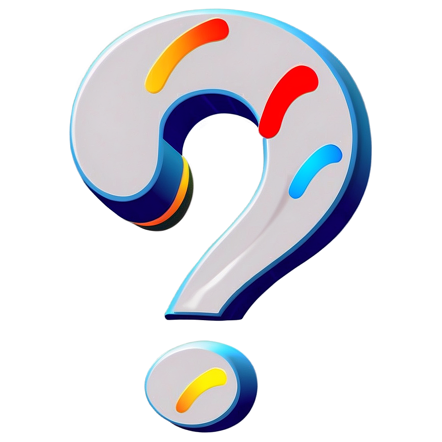 Cartoon Question Mark Transparent Png Vld69