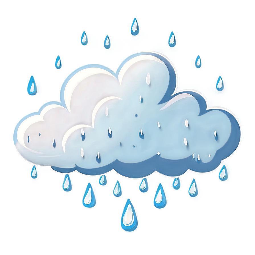 Cartoon Rain Cloud Png 21