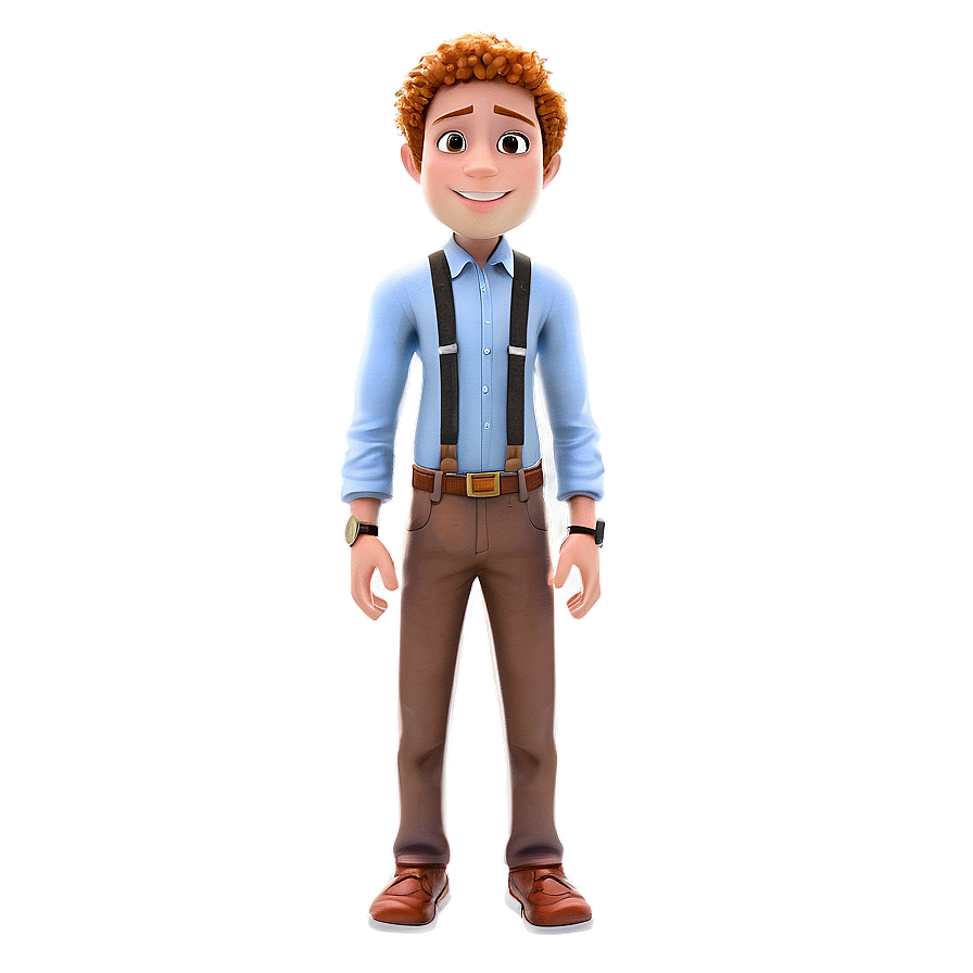 Cartoon Random Person Character Png 16