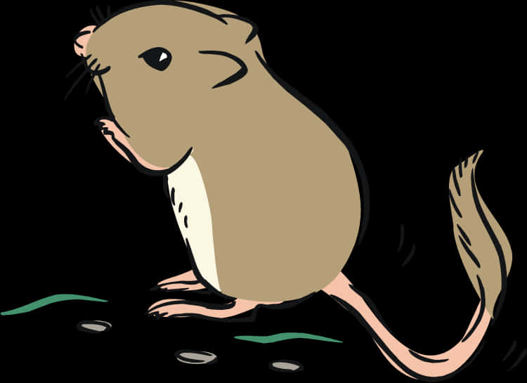 Cartoon Rat Illustration