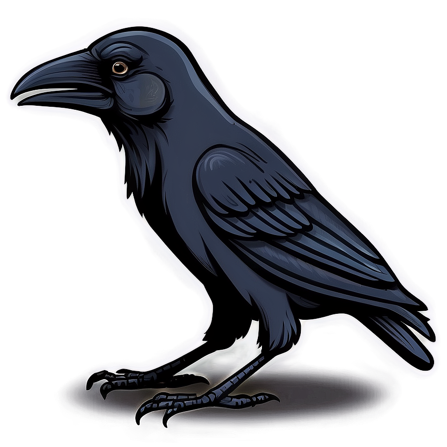 Cartoon Raven Png 29