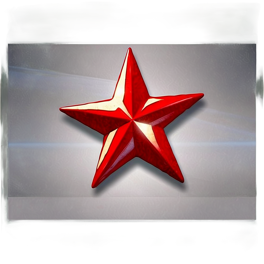 Cartoon Red Star Png 58