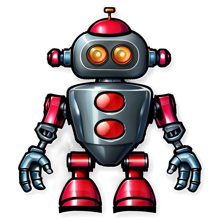 Cartoon Robots Png 05062024