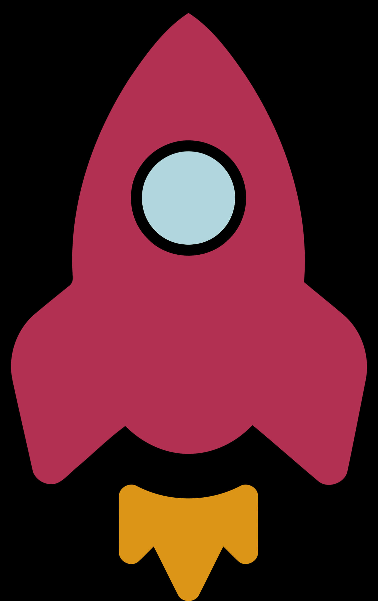 Cartoon Rocket Clipart