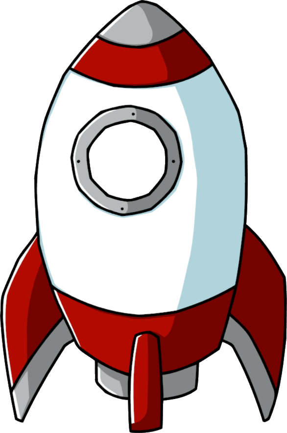 Cartoon Rocket Illustration