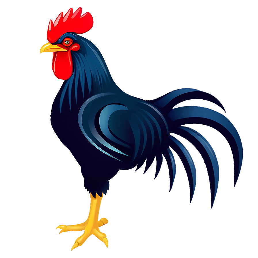 Cartoon Rooster Design Png 77