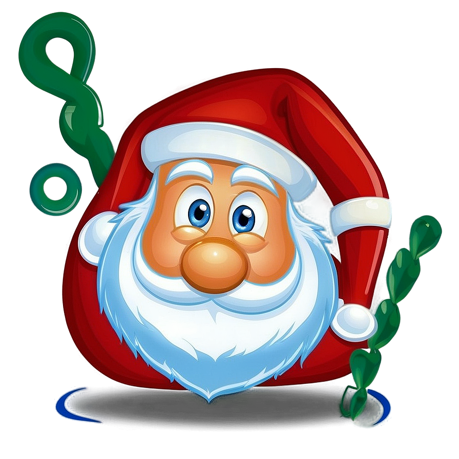 Cartoon Santa Bag Png 65