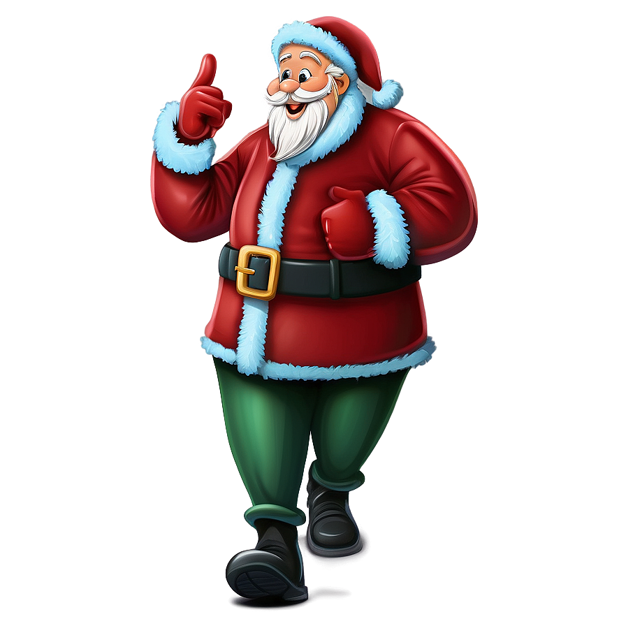 Cartoon Santa Coat Png Ikk92