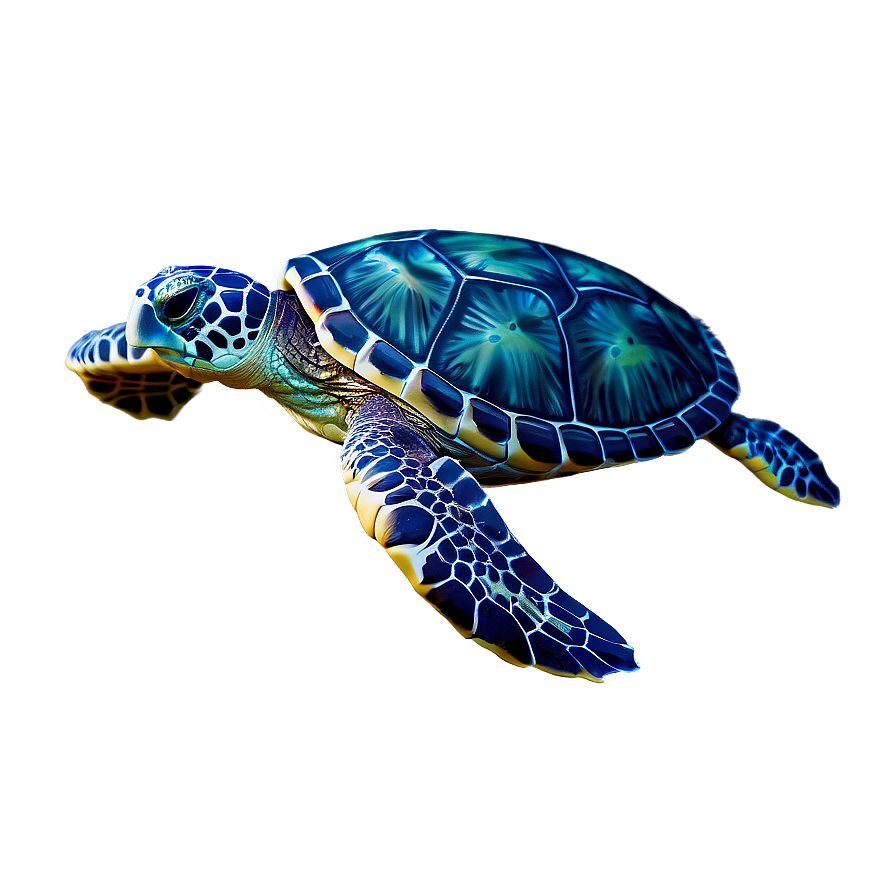 Cartoon Sea Turtle Character Png 9