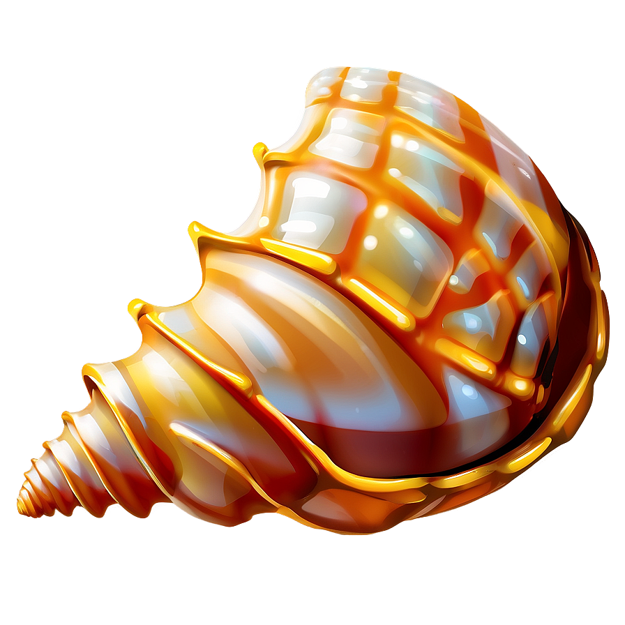 Cartoon Seashell Clipart Png 06262024