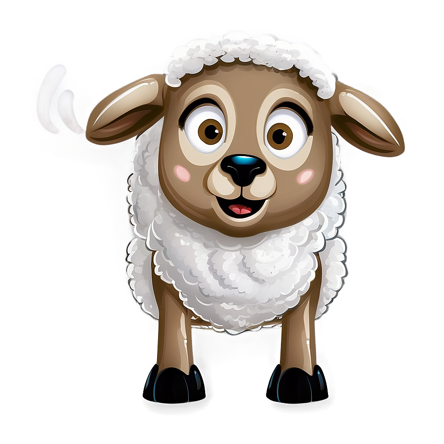 Cartoon Sheep B