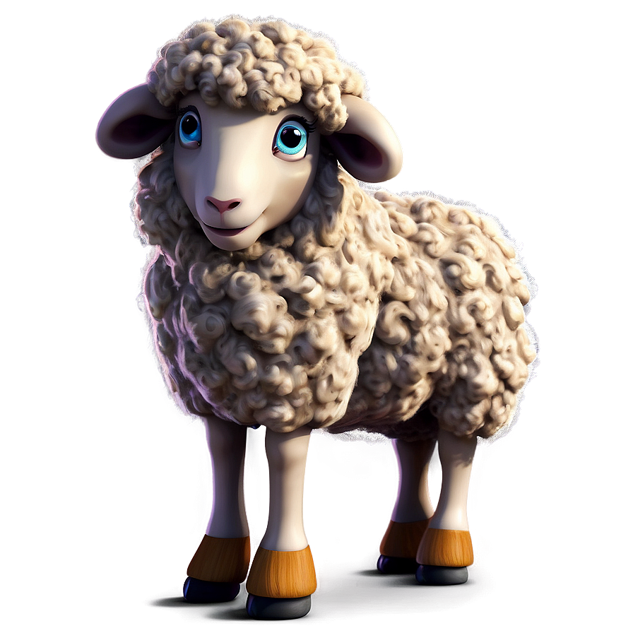 Cartoon Sheep Clipart Png 17