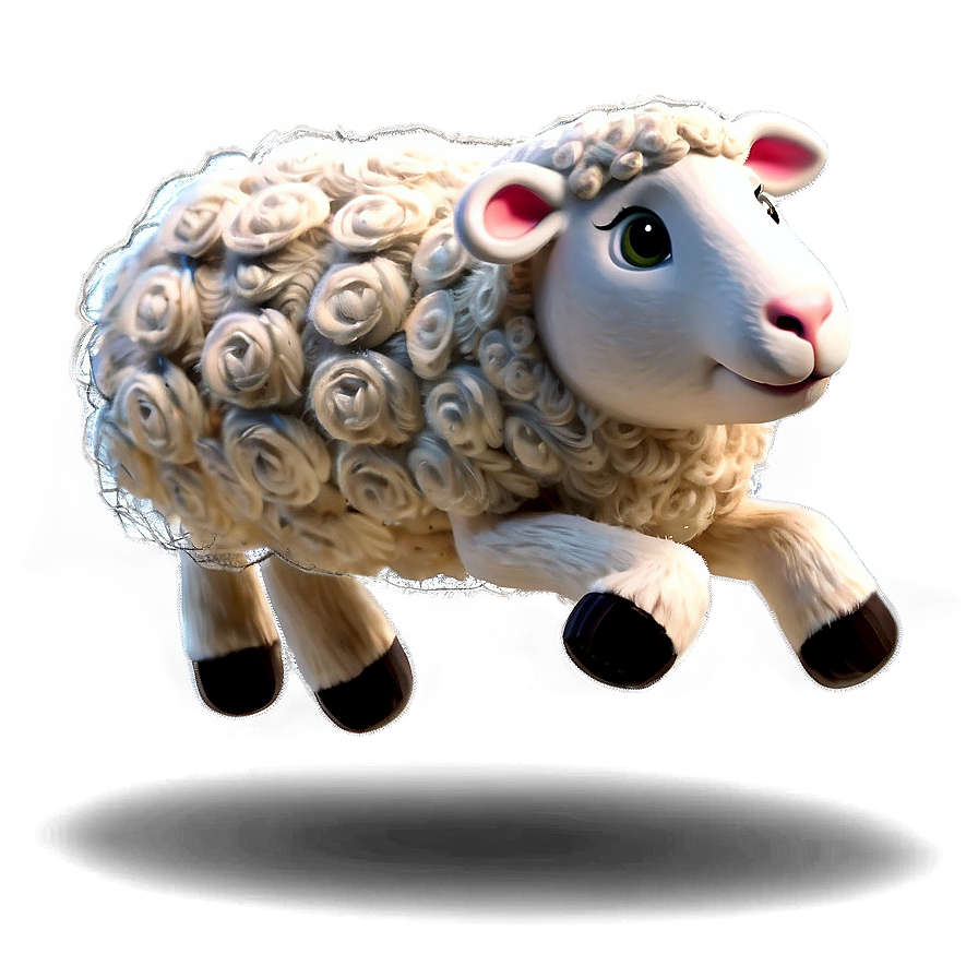 Cartoon Sheep Jumping Png Lpo30