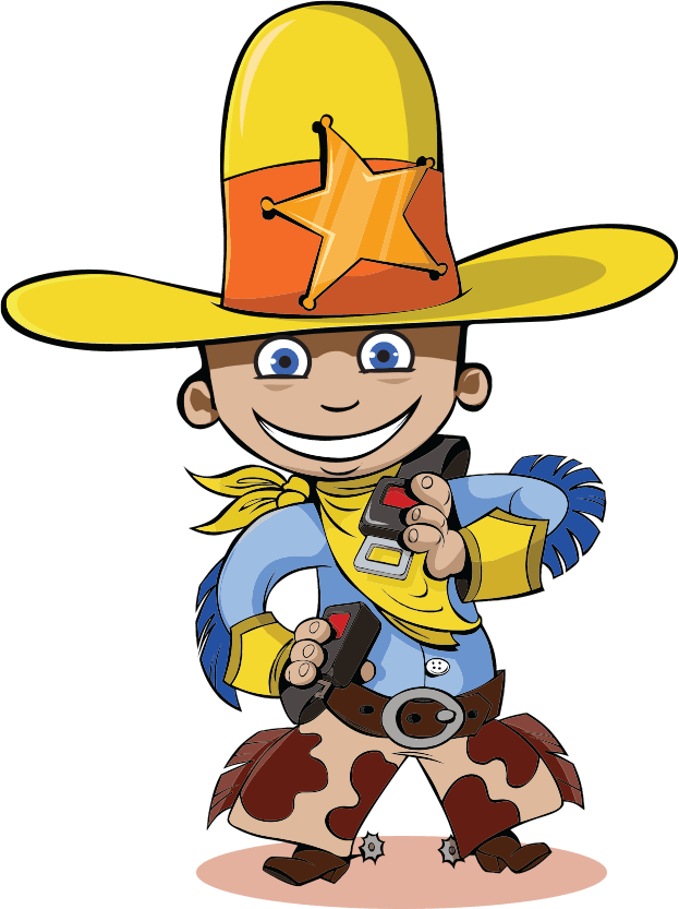 Cartoon Sheriff Character