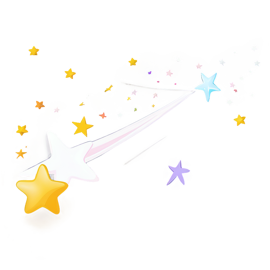 Cartoon Shooting Star Cute Png 05232024