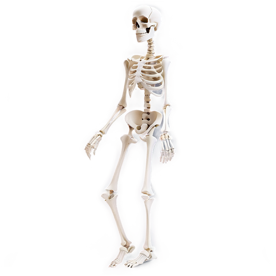 Cartoon Skeleton Side View Png Mkr