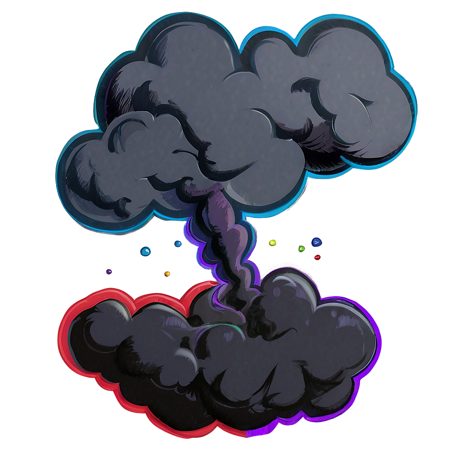 Cartoon Smoke Clouds Png 54