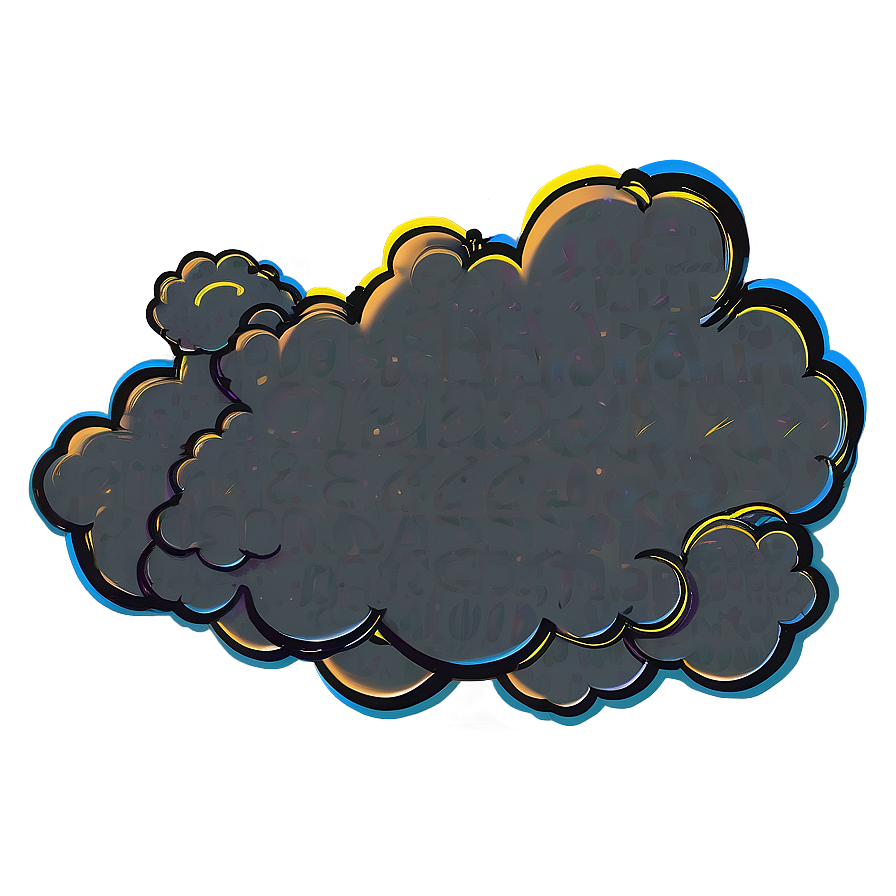 Cartoon Smoke Clouds Png Vno79