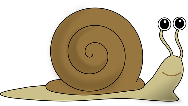 Cartoon Snail Cute Illustration