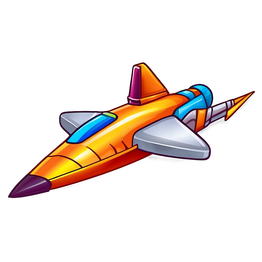 Cartoon Spaceship Design Png 10