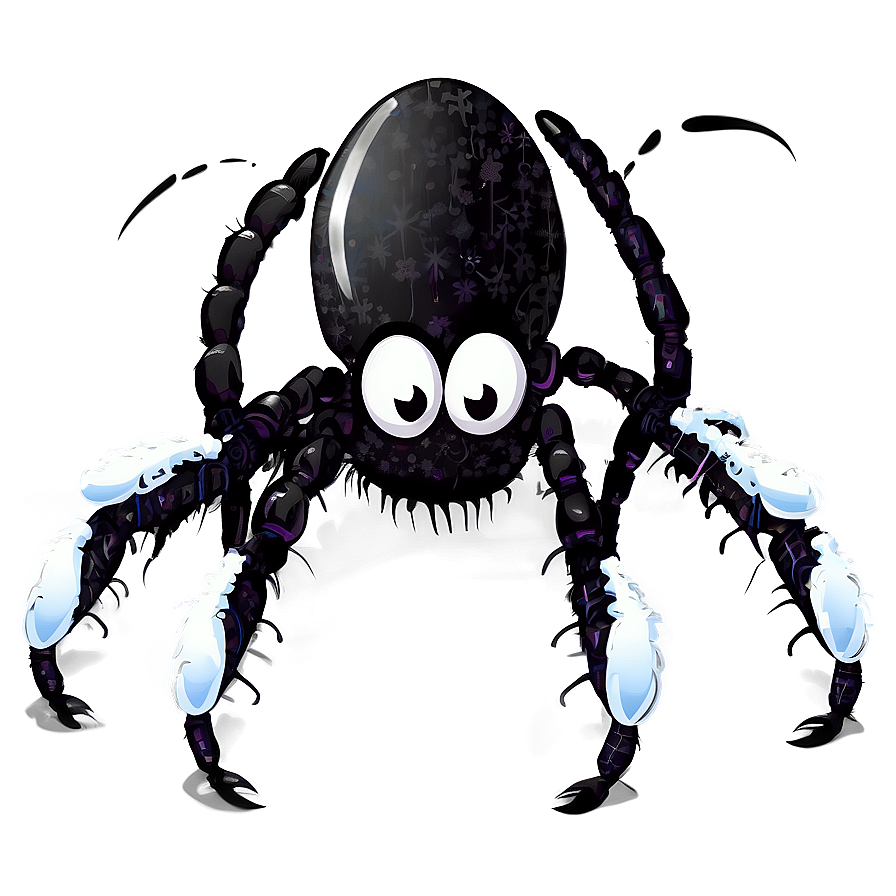 Cartoon Spider In Snow Png 39