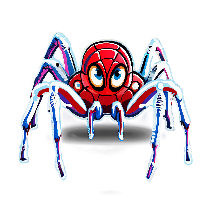 Cartoon Spider In Snow Png Iik27