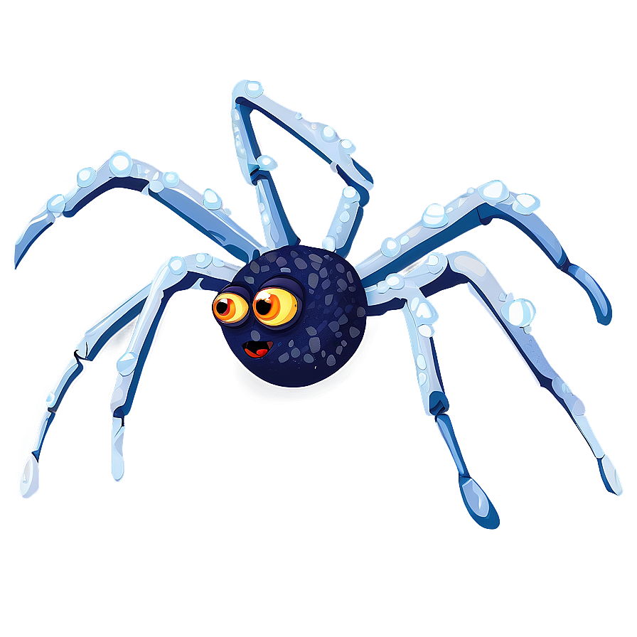 Cartoon Spider In Snow Png Wwx49