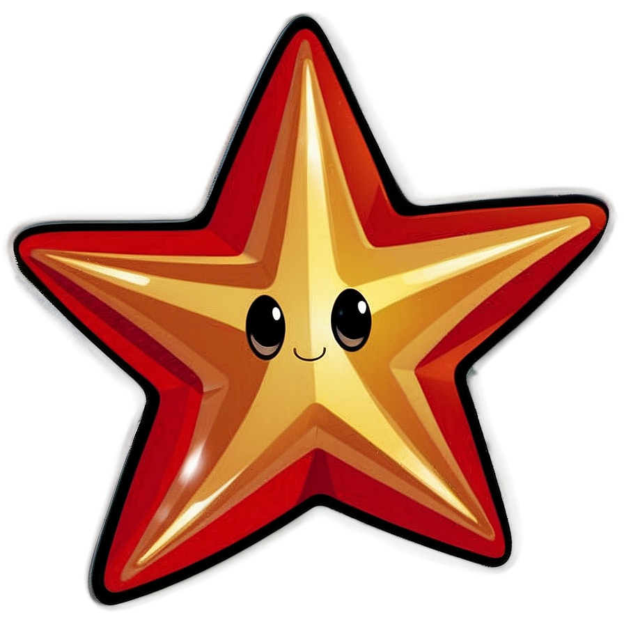 Cartoon Star Design Png 26