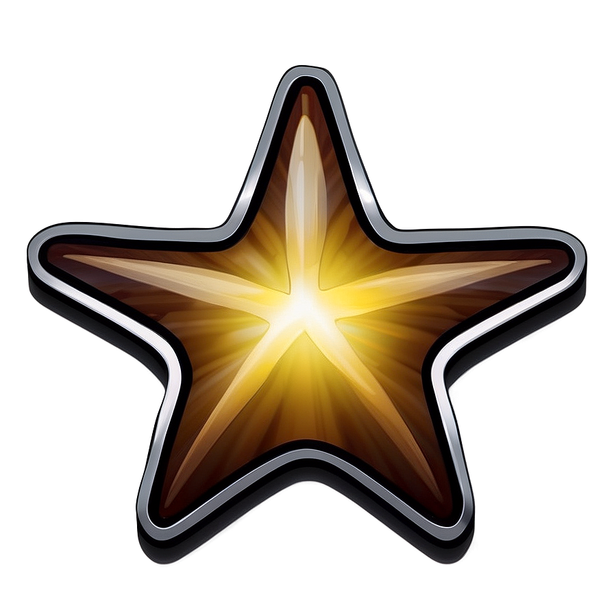 Cartoon Star Icon Png Oua