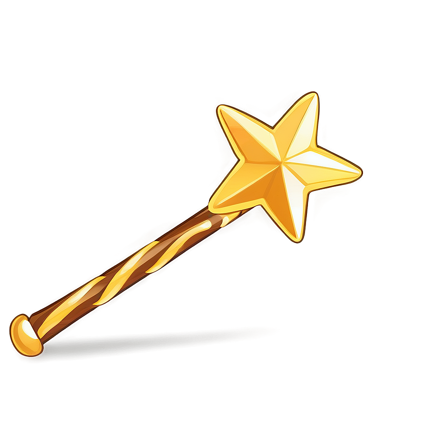 Cartoon Star Wand Png Tfs96