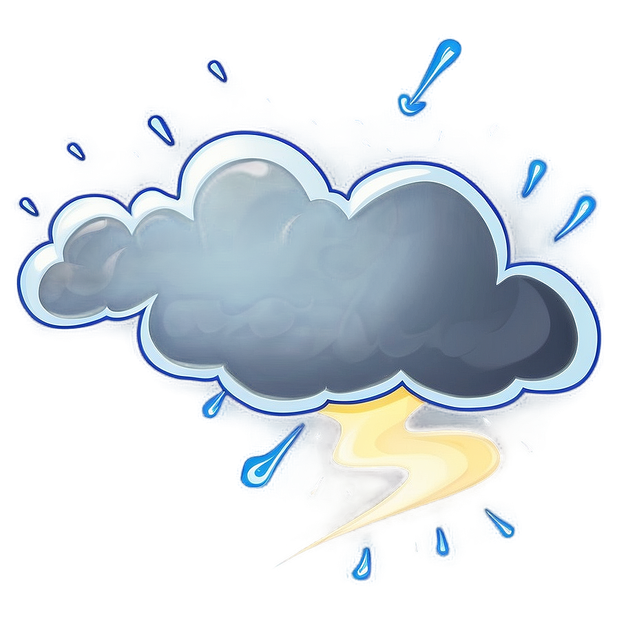 Cartoon Storm Cloud Png 99