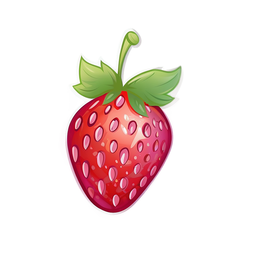 Cartoon Strawberry Png Cyt