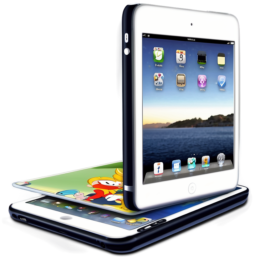 Cartoon Style Ipad Mini Png Bns2