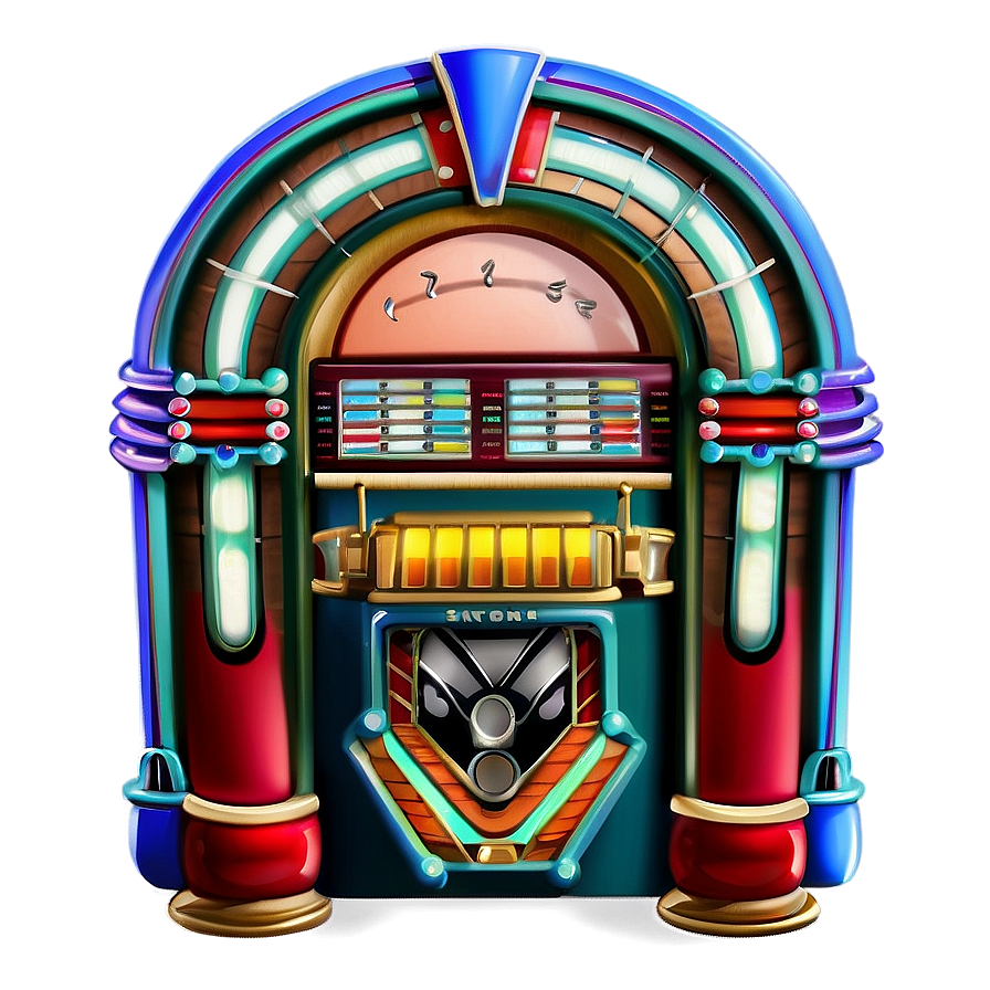 Cartoon Style Jukebox Png Ecs