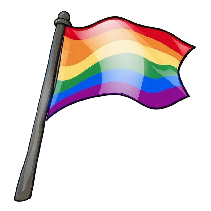 Cartoon Style Lgbt Flag Png 70