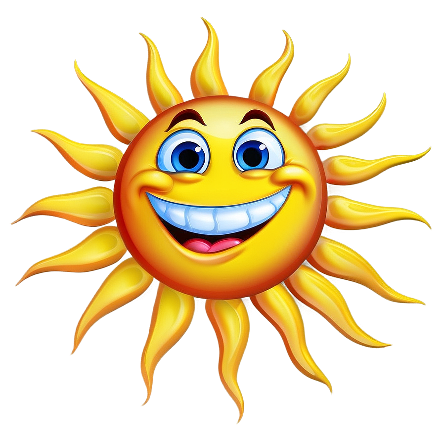 Cartoon Sun Transparent Png 05252024