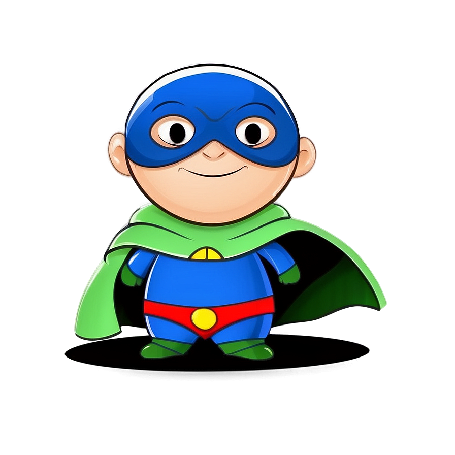 Cartoon Superhero Cape Drawing Png Cig55