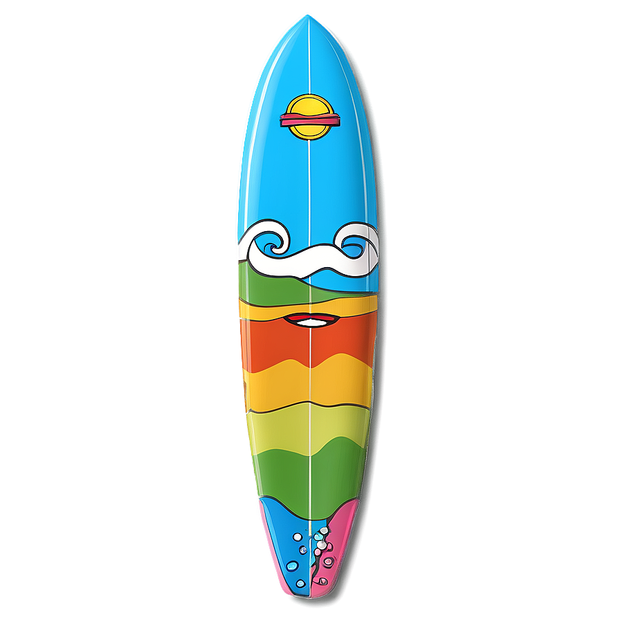 Cartoon Surfboard Drawing Png Ecy10