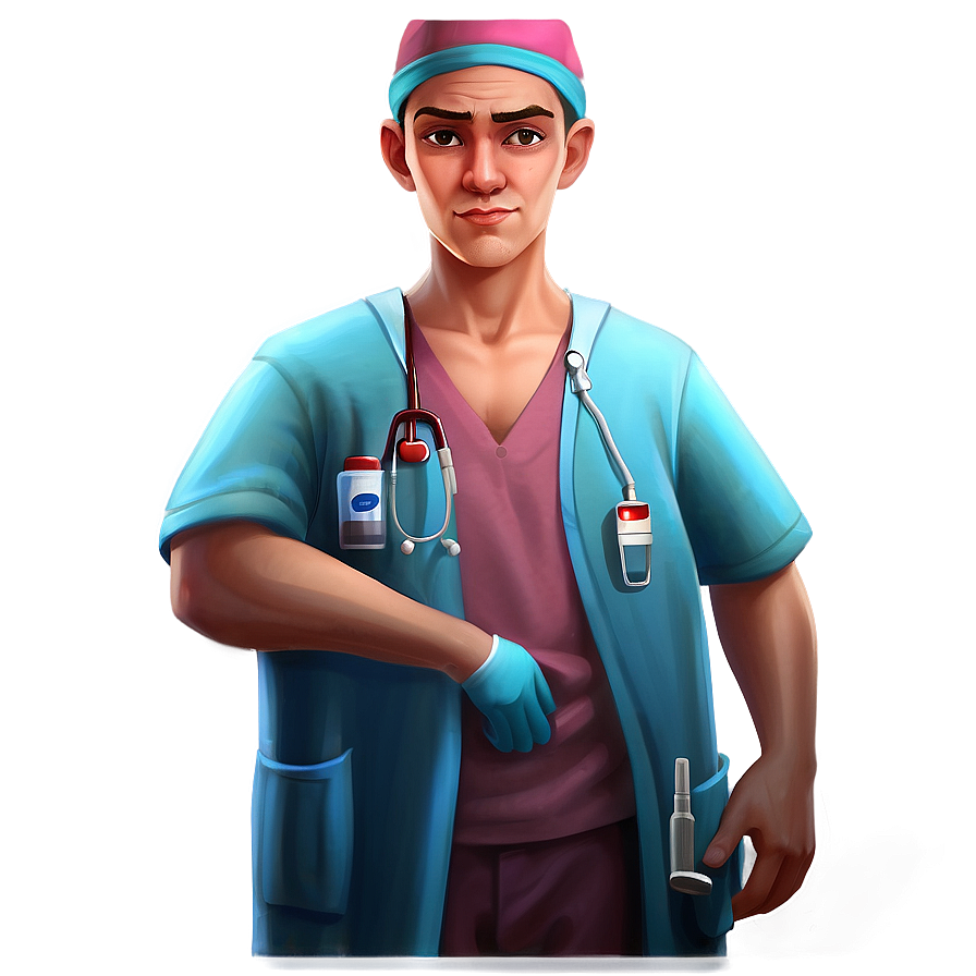 Cartoon Surgeon Doctor Png 40