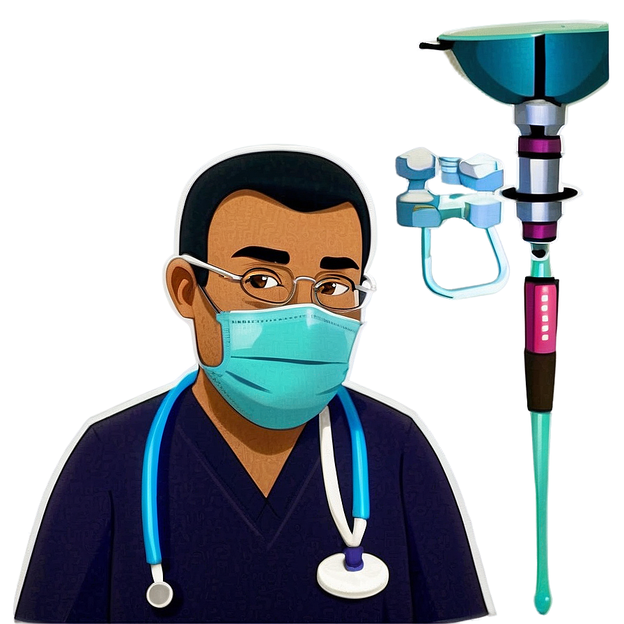 Cartoon Surgeon Doctor Png Hki7