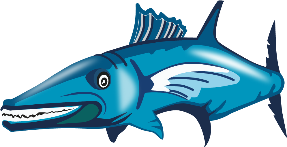 Cartoon Swordfish Illustration