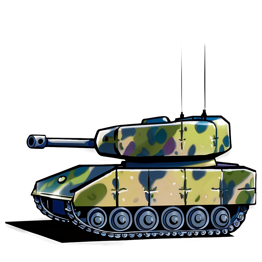 Cartoon Tank Art Png 35