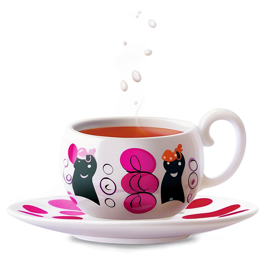 Cartoon Tea Cup Fun Png Xrs