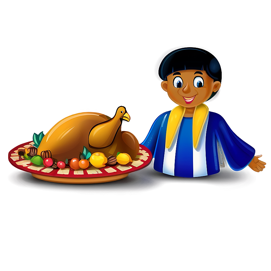 Cartoon Thanksgiving Border Png 06202024